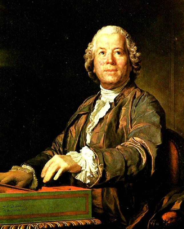 Joseph-Siffred  Duplessis portratt av christoph willibald gluck